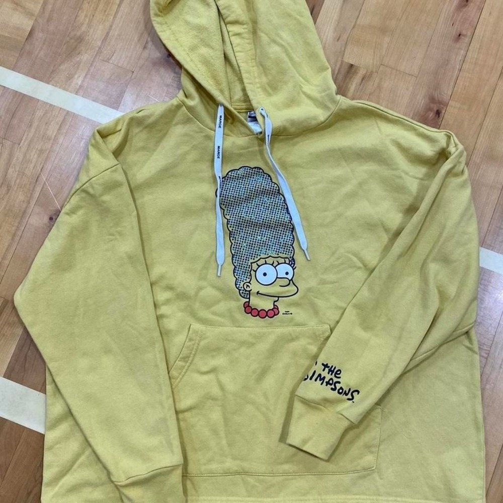 The Simpsons Marge yellow hoodie SZ‎ XXL